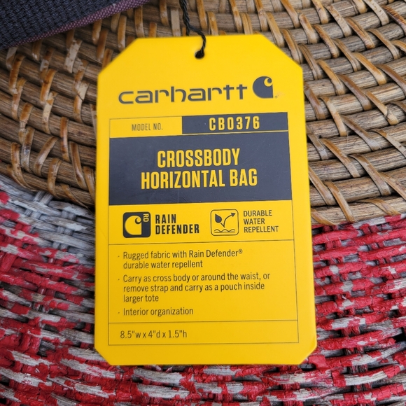 **NEW** Carhartt crossbody horizontal bag - Picture 2 of 5